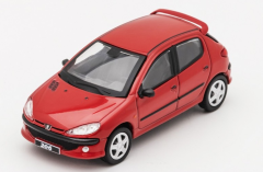 SHALL-029-125 - Voiture couleur rouge - PEUGEOT 206