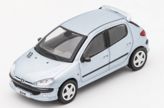 SHALL-029-126 - Voiture couleur bleu glace - PEUGEOT 206