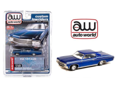AWCP7666 - Voiture de 1970 bleue - CHEVROLET Impala SS Hard Top