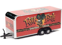 AWSP093 - Remorque Rat Fink rouge 2 essieux