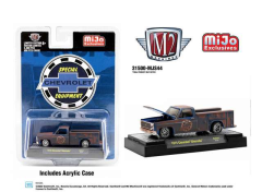 M2M-31500MJS44 - Voiture de 1975 bleue - CHEVROLET Silverado