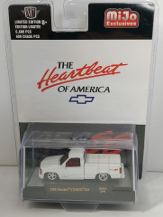 M2M-31500MJS54 - Voiture de 1992 blanche - CHEVROLET C1500 SS454 Pick-up - The heartbeat of america