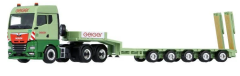 HER958585 - Camion avec porte-engin 5 essieux GEIGER – MAN TGX GM 6x4