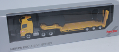 HER958608 - Camion avec porte-engin 3 essieux Leonhard WEISS – VOLVO FH 6x4