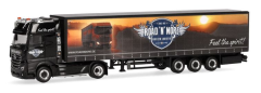HER958851 - Camion avec remorque 3 essieux HINTZEN LOGISTIK – MERCEDES BENZ Actros 4x2