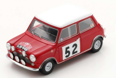SPAS1193 - Voiture du Rallye Monte Carlo 1965 Vainqueur T.MAKINEN-P.EASTER – n°52 - BMC Cooper S