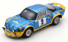 SPASF228 - Voiture du Critérium des Cévennes 1972 Vainqueur JL.THERIER-M.CALLEWAERT – n°9 - ALPINE A110 Turbo