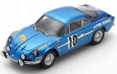 SPASF231 - Voiture du Rallye des Routes du Nord 1969 1er J.VINATIER-M.CALLEWAERT – n°10 - ALPINE A110