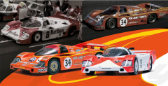 SPAYCOMBO64014 - Voiture des 24H Le Mans 1983 Combo Set – n°8 et 64 - PORSCHE 956