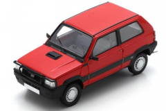 SCH43U00053 - Voiture de 1989 couleur rouge - FIAT Panda 4x4