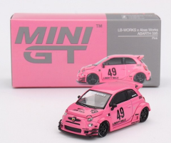 MGT00851-L - Voiture de couleur rose de 2024 - FIAT Abarth LB-Works x Abbas Works LHD