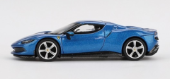 BBRFER64004 - Voiture de 2024 de couleur bleu - FERRARI 296 GTB Corsa