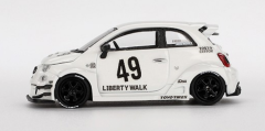 MGT00809-L - Voiture de 2024 de couleur blanc - FIAT 595 Abarth LB-WORKS X ABS WORKS Gara LHD