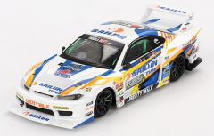 MGT00895-R - Voiture de la Formula Drift 2023 Y.FAUSTO – n°555 - NISSAN Silvia S15 LB-Silhouette