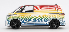 MGT00899-L - Voiture de 2022 de couleur blanc - VOLKSWAGEN ID Buzz Prototype Rainbow