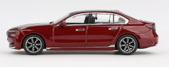 MGT00952-L - Voiture de 2023 de couleur rouge - BMW I7 Xdrive60 Aventurin