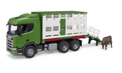 BRU3548 - Camion bétaillère avec une vache – SCANIA super 560R 6x4