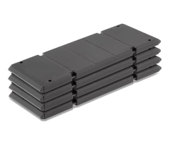 CON99913 - Lot de 4 Plaques de Stabilisation pour Grue LIEBHERR LG 1750