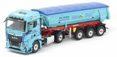 TEK86007 - Camion avec benne 3 essieux URS HUBER – MAN TGX GM 4x2