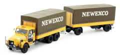 TEK82080 - Camion avec remorque 1+1 essieux NEWEXCO - VOLVO N88 6x4