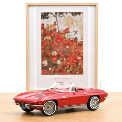 NOREV189056 - Cabriolet de 1963 Rouge Riverside - CHEVROLET Corvette Sting Ray