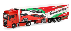 HER316767 - Camion avec remorque frigorifique 3 essieux SCHUMACHER – MAN TGX GX 4x2