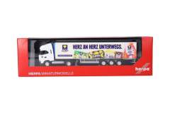 HER319027 - Camion avec remorque frigorifique avec hayon 3 essieux EDEKA – IVECO S-Way 4x2