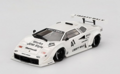 TSMV0024 - Voiture du Tokyo Auto Salon 2024 de couleur blanc - LAMBORGHINI Countach LB Works