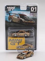 MGT00714-BL - Voiture de 1999 de couleur or - NISSAN Silvia S15 Top Secret D1GP RHD