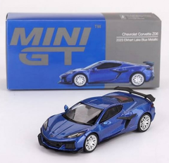 MGT00892-L - Voiture de 2023 de couleur bleu métallisé - CHEVROLET Corvette C8 Z06 Elkhart Lake  LHD