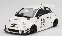 TS0606 - Voiture de 2024 de couleur blanc - FIAT Abarth 595 LB-Works x Abas Works Gara