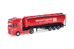 HER319409 - Camion avec remorque silo 3 essieux SIEVERT LOGISTIK – SCANIA CS 20 HD 4x2