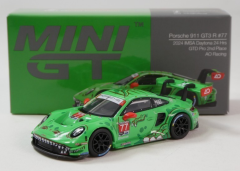 MGT00889-L - Voiture des 24H Daytona 2024 IMSA M.CHRISTENSEN-L.HEINRICH-S.PRIAULX – n°77 - PORSCHE 911 GT3 R