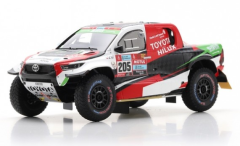 SPAS5890 - Voiture du Rallye Dakar 2022 3ème Y.AL-RAJHI-M.ORR – n°205 - TOYOTA HILUX