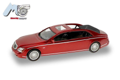 HER87MC000025 - Voiture de 2002 de couleur rouge - MAYBACH 62S