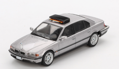 MGT00902-007J - Voiture de 1997 de couleur grise - BMW 750 IL E39 Tomorrow Never Dies packaging version japonaise