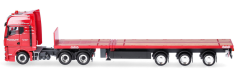 HER319508 - Camion avec plateau 3 essieux NOOTEBOOM – MAN TGX GX 6x4