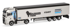 HER320085 - Camion avec remorque 3 essieux BAUMANN – KNAPEN – MAN TGX GX 4x2