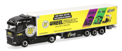 HER961547 - Camion avec remorque frigorifique 3 essieux KALBITZ-WHEELWORLD DRIVER DREAM - DAF XG 4x2