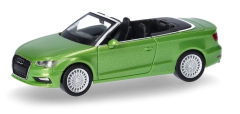 HER038300-003 - Voiture de couleur vert - AUDI A3 cabrio