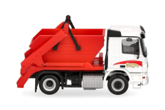 HER319935 - Camion avec benne déposable Meiller AK12 Circus Charles Knie – MERCEDES BENZ Actros M 08 4x2