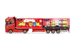 HER943895 - Camion avec remorque frigorifique 3 essieux RUTER – YOGI – SCANIA CS 20 HD 4x2