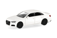 HER028561-002 - Voiture de couleur blanc - AUDI A4 limo