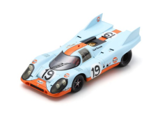 SPA18S420 - Voiture des 24H Le Mans 1971 2ème R.ATTWOOD-H.MULLER – n°19 - PORSCHE 917 K