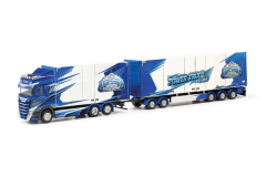 HER320092 - Camion porteur avec dolly et remorque 3 essieux RISTIMAA – SCANIA CR 20 HD 6x2