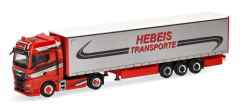 HER320498 - Camion avec remorque 3 essieux HEBEIS TRANSPORTE – MAN TGX GX 4x2