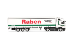 HER321044 - Camion avec remorque 3 essieux RABEN LOGISTICS – MERCEDES BENZ Actros L Pro 4x2