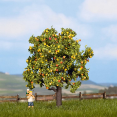 NOC21560 - Arbre fruitier - Pommier avec fruits 7.5 cm de hauteur