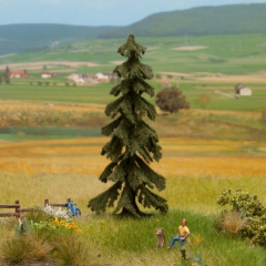 NOC21919 - Arbre - Sapin rouge -10.5 cm de hauteur