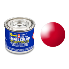 REV32134 - Pot de peinture émail de 14ml couleur rouge Ferrari brillant